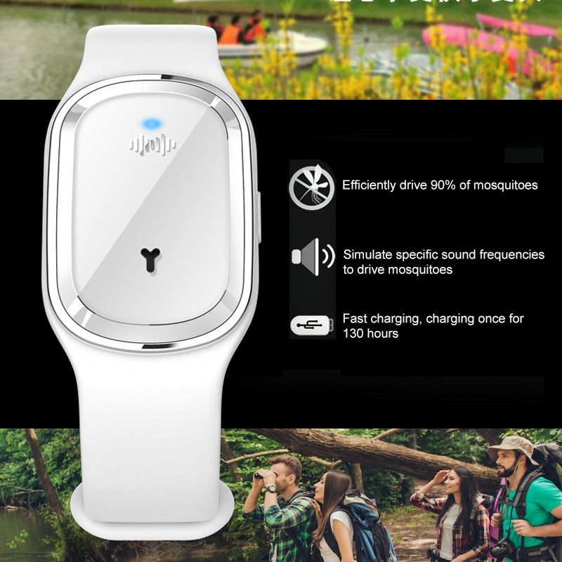 Outdoor Ultrasonic Mosquito Repellent For Children & Adults