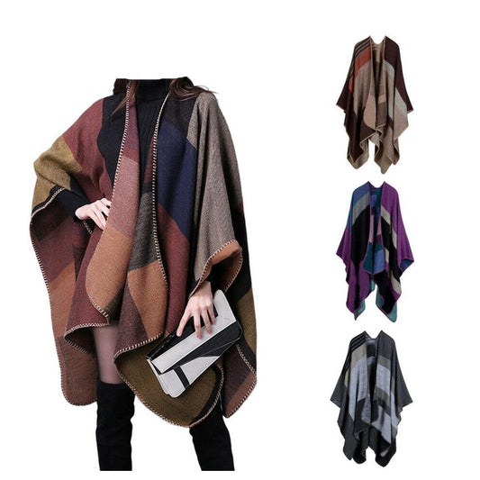 Shawl Wrap Sweater/Poncho Cape Coat