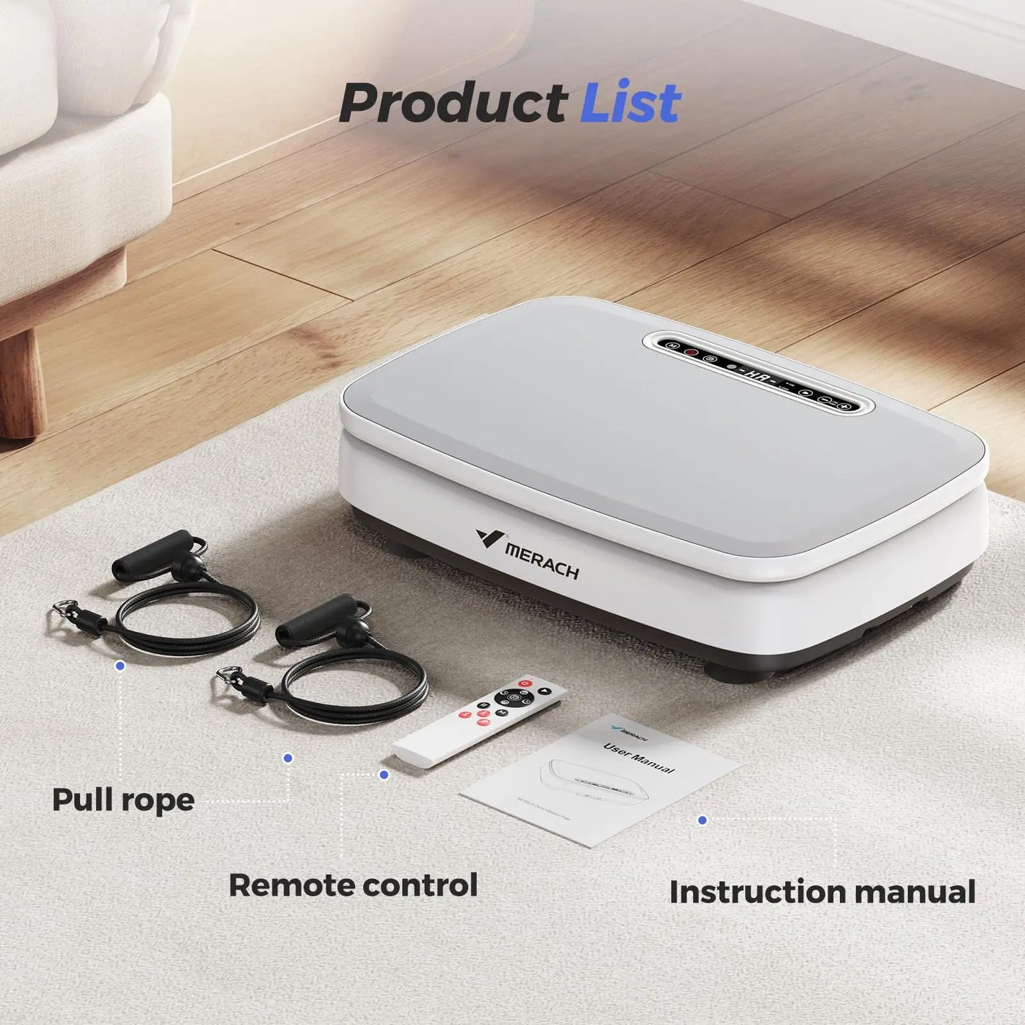 Vibration Plate Exercise Machine with or without Light