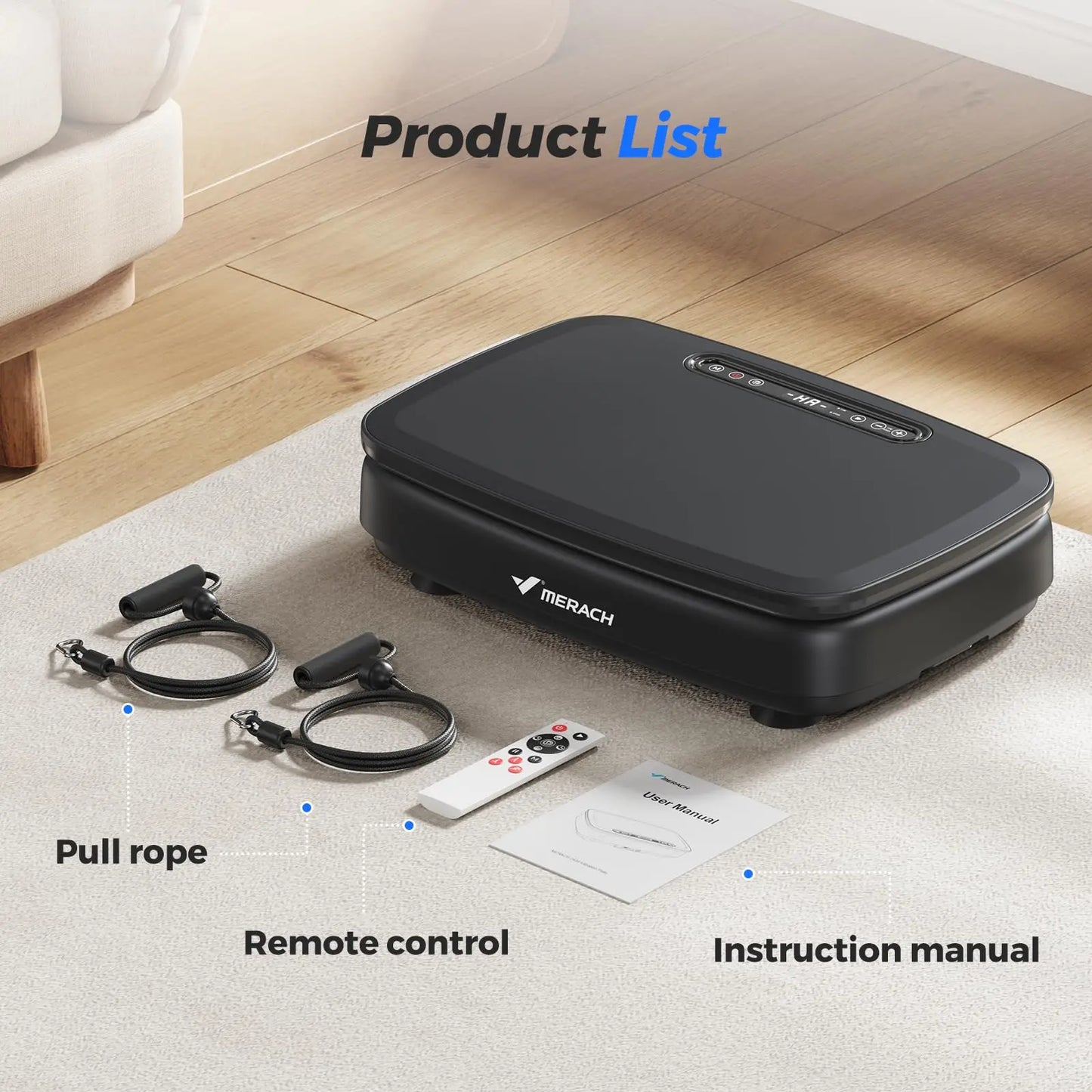 Vibration Plate Exercise Machine with or without Light