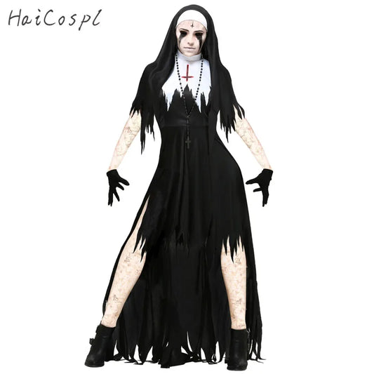 Halloween Terror Nun Costume
