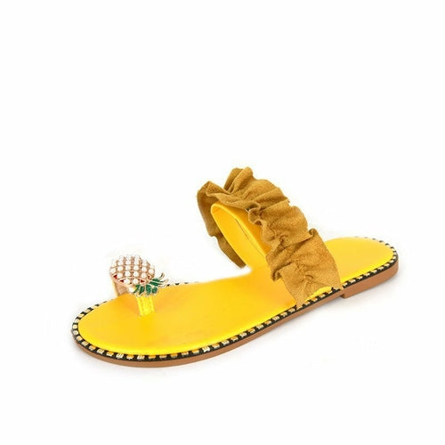Pineapple Pearl Beach Casual Sandals