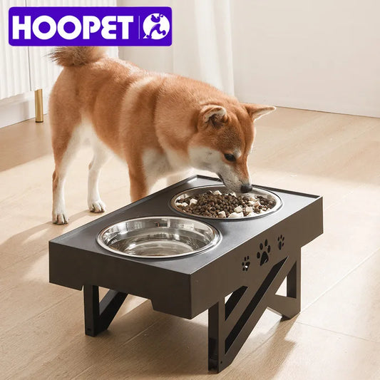 Double Dog Bowls with Adjustable Stand
