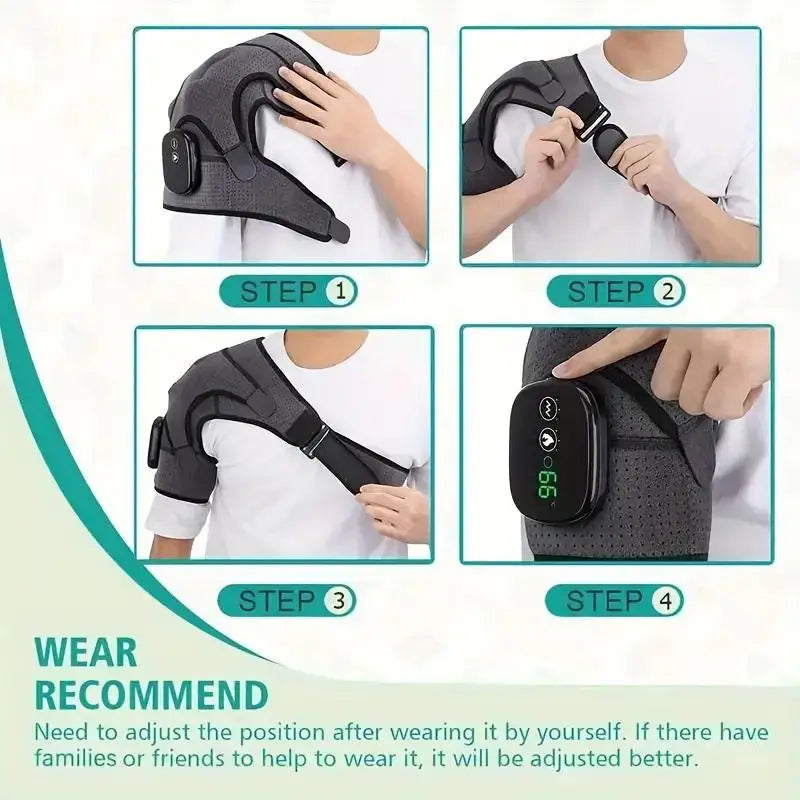 Heated Shoulder Massager Wrap