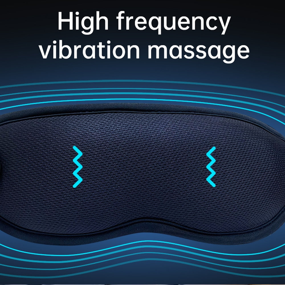 Wireless Smart 3D Eye Massager with Cooling & Heat