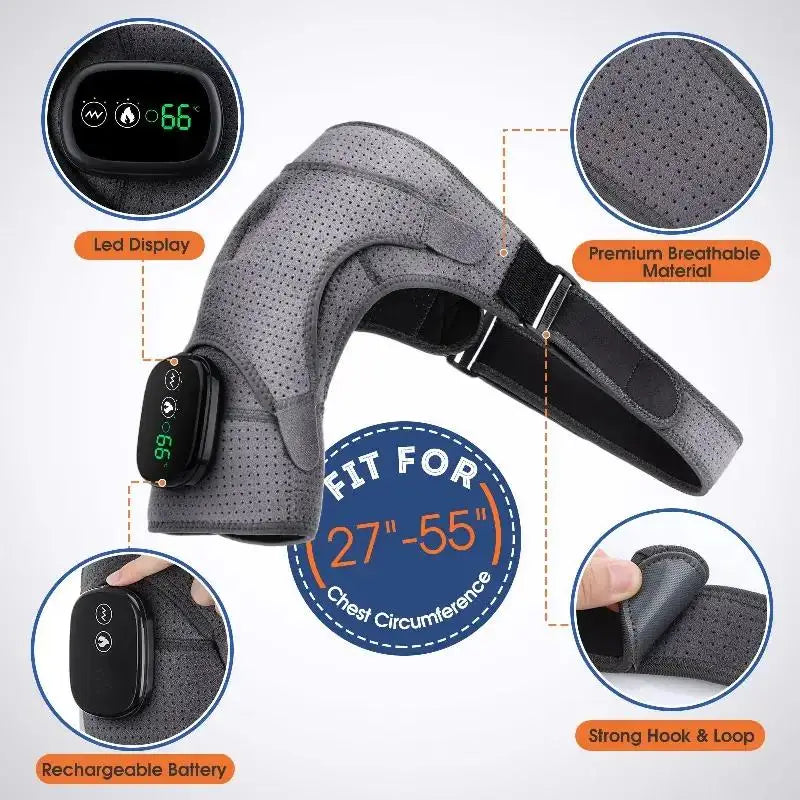 Heated Shoulder Massager Wrap