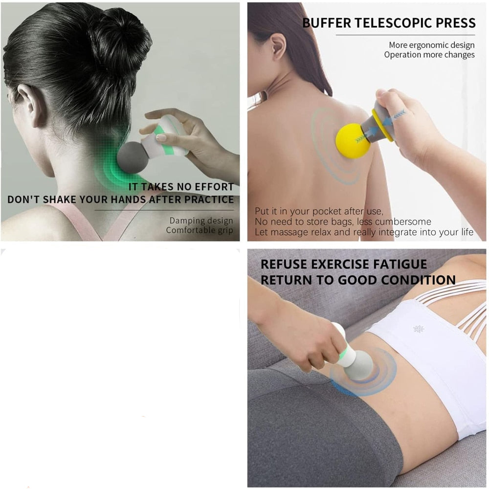 6 Speed Electric Mini Handheld Vibration Massager
