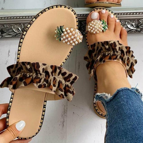 Pineapple Pearl Beach Casual Sandals
