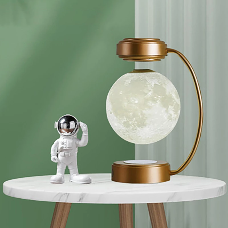 Creativity Magnetic Levitation Rotating LED Moon Lamp