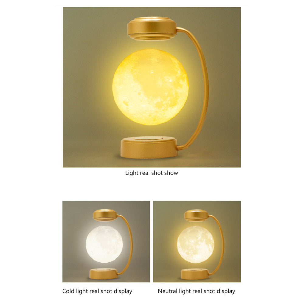 Creativity Magnetic Levitation Rotating LED Moon Lamp