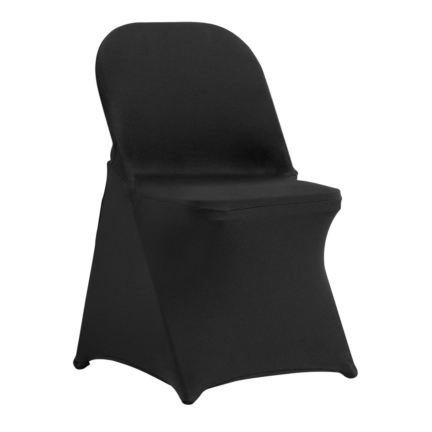 VEVOR Stretch Spandex Folding Chair Covers (30PCS Black)