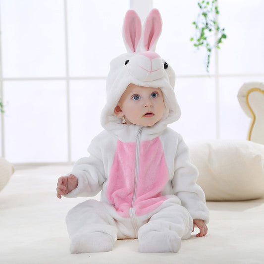 Baby Romper Unisex Pajamas or Costume Animal Onesies Jumpsuit