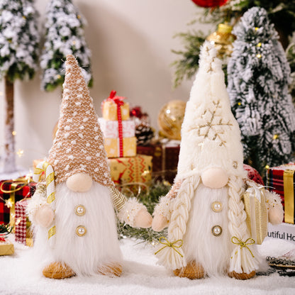 Lighted 2 Pack Christmas Gnomes