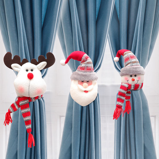 Christmas Band Curtain Buckle Decoration
