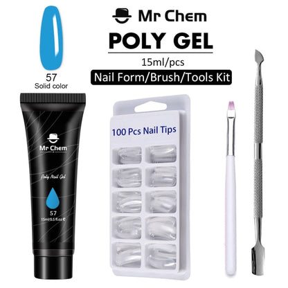 Mr. Chem 4 Pcs Poly Nail Gel Kit