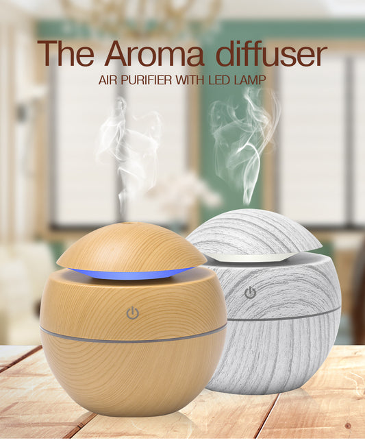 Mini Air Humidifier Ultrasonic USB Aroma Diffuser