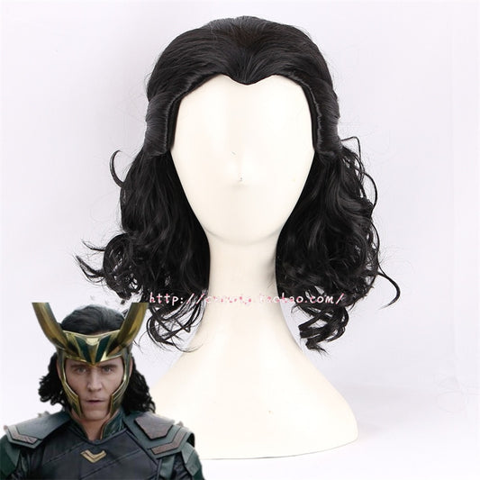 Loki Black Wavy Wig