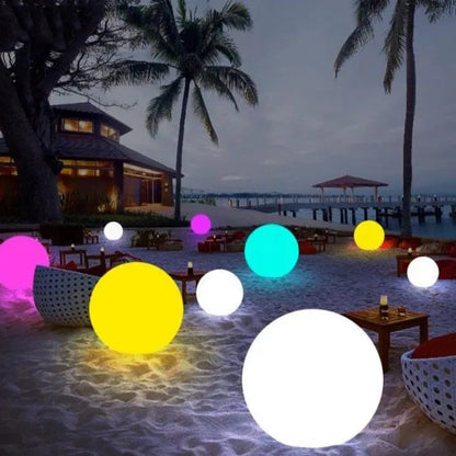 60CM Inflatable LED Waterproof Glowing Ball for Outdoor