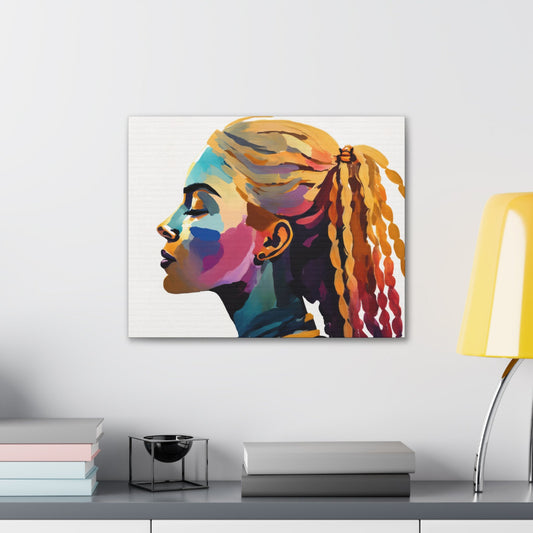 Wall Art Decor Colors are Beautiful Canvas Print Artwork