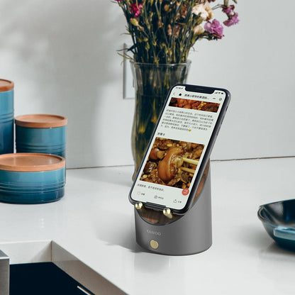 Wooden Speaker Smart Induction Phone Holder