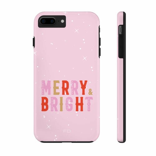 Merry & Bright Tough Case for iPhone with Wireless Charging