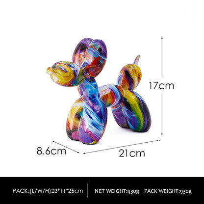 Nordic Dog Balloon Colorful Decor