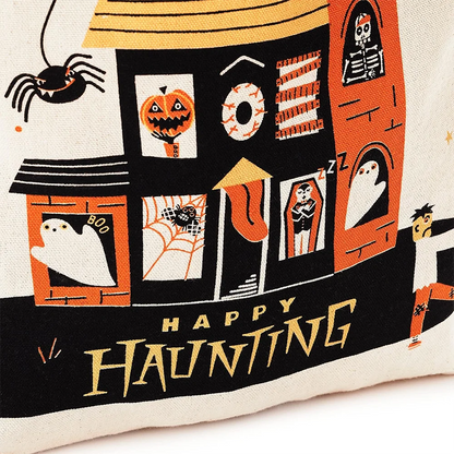 1 pcs Halloween Canvas Reusable Tote