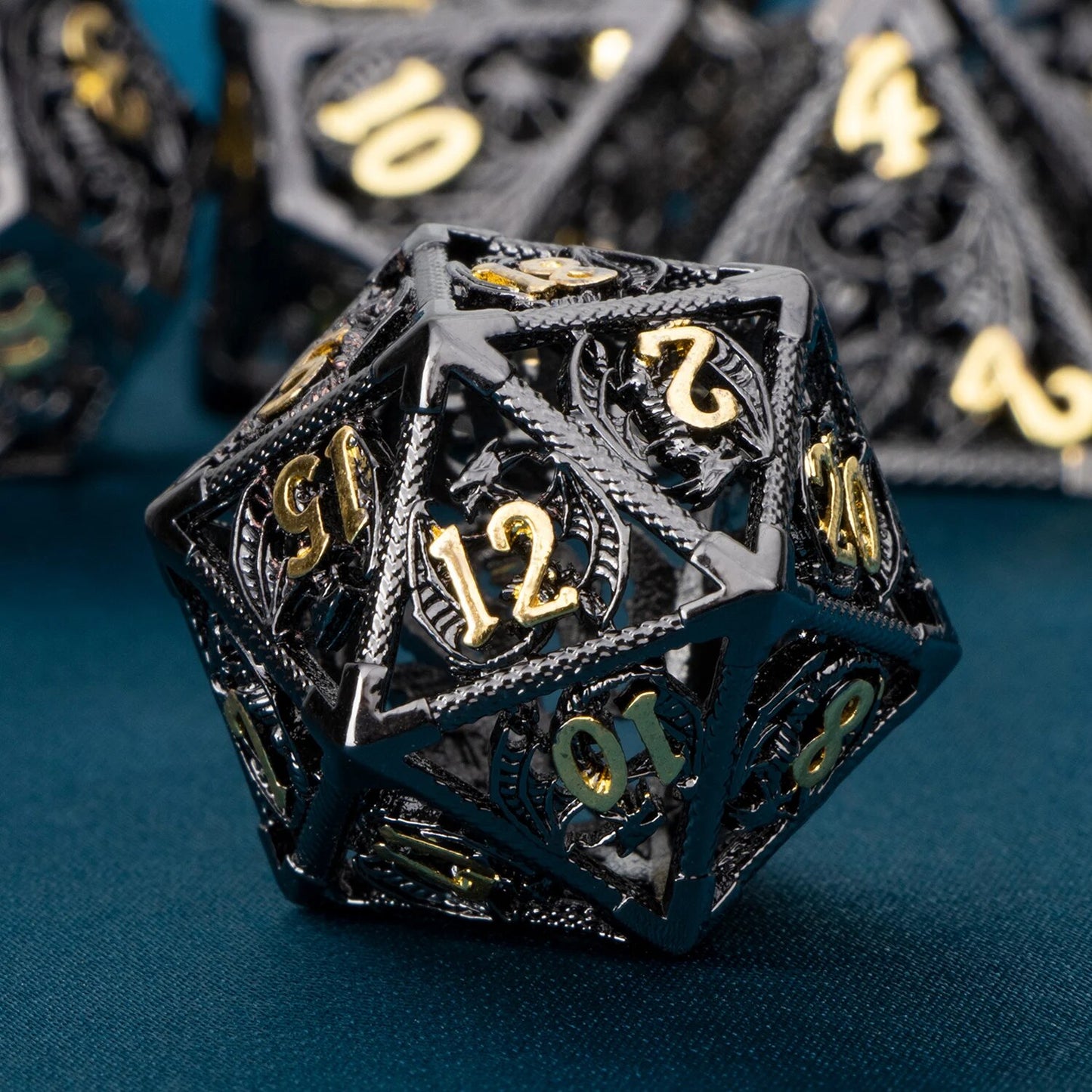 DND Metal Dice Set