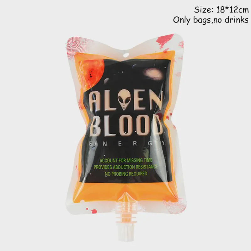 10pcs Halloween Decoration Drink Bags