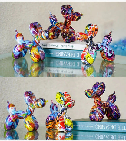 Nordic Dog Balloon Colorful Decor