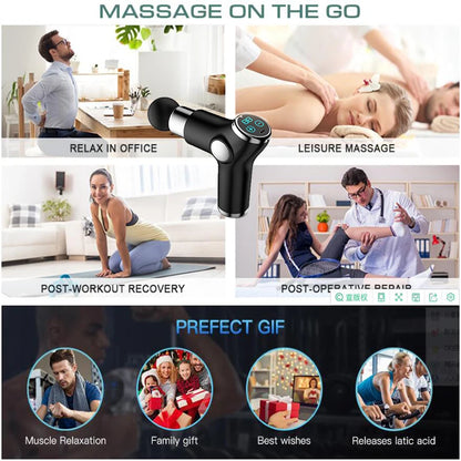 32 Speed Deep Tissue Percussion Muscle Massage Gun