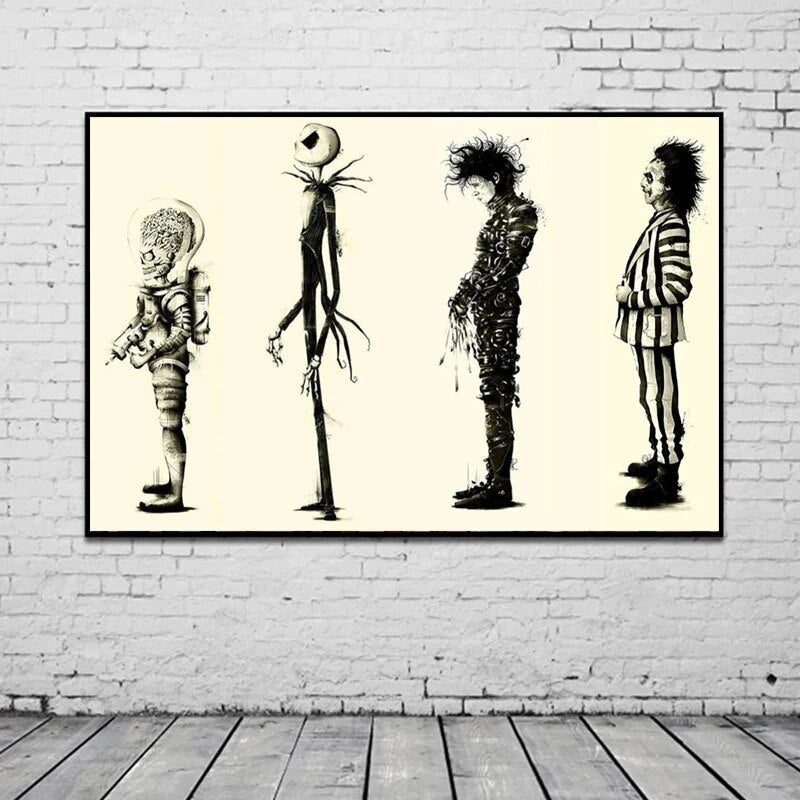 Tim Burton Film Unframed Poster Prints