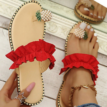 Pineapple Pearl Beach Casual Sandals