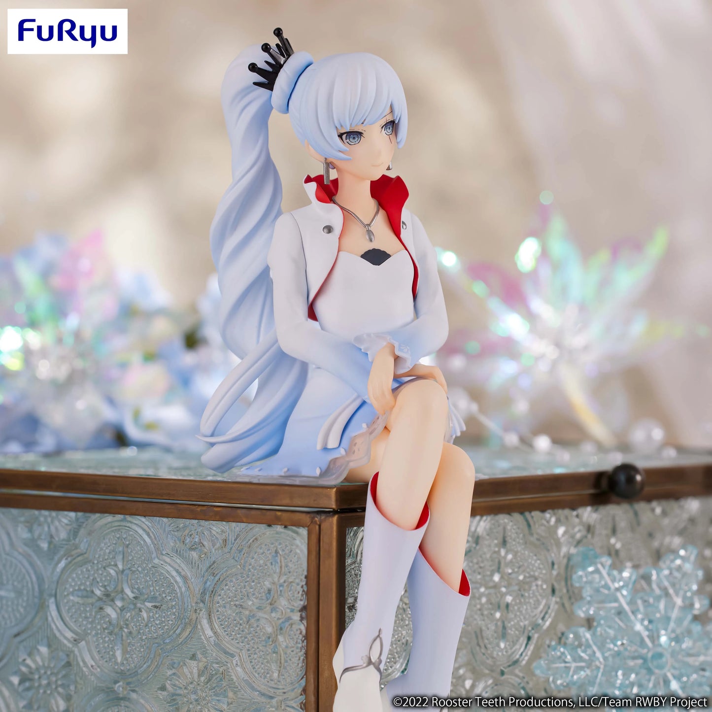 Original FuRyu RWBY Weiss Schnee Ice queen Anime Action Figure