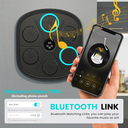 Smart Music Boxing Machine with Boxings Gloves