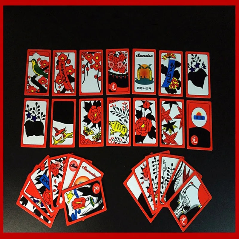 Korean/Japanese Mahjong Board Card Game (Koi Koi)