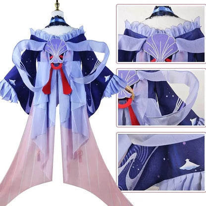 Pearl of Wisdom Sangonomiya Kokomi Costume