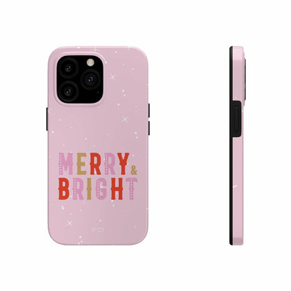 Merry & Bright Tough Case for iPhone with Wireless Charging