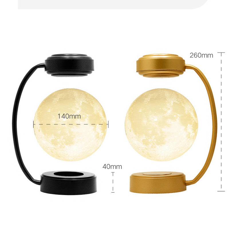 Creativity Magnetic Levitation Rotating LED Moon Lamp