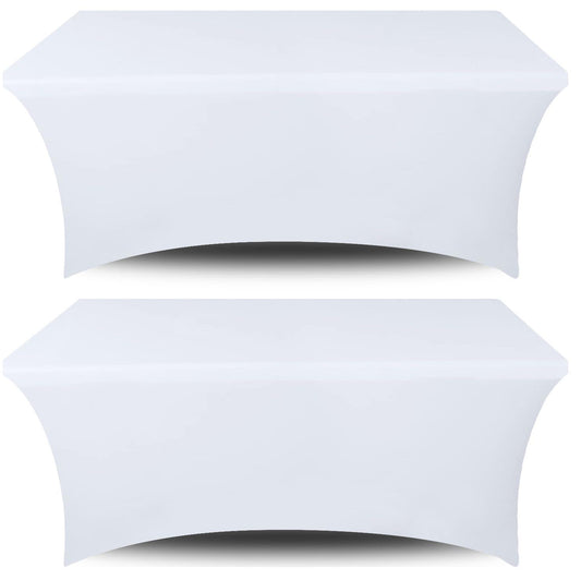 4FT 2 Pack Stretch Spandex Fitted Table Covers