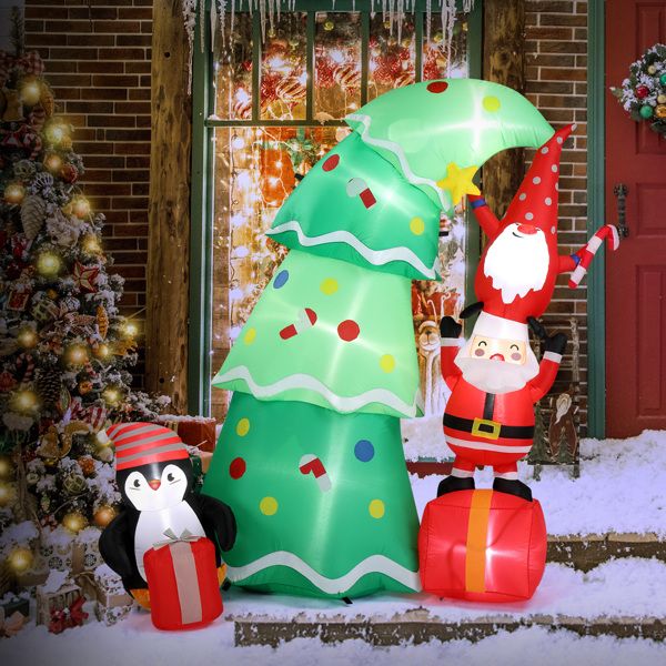 6 FT Lighted Christmas Inflatable Decoration