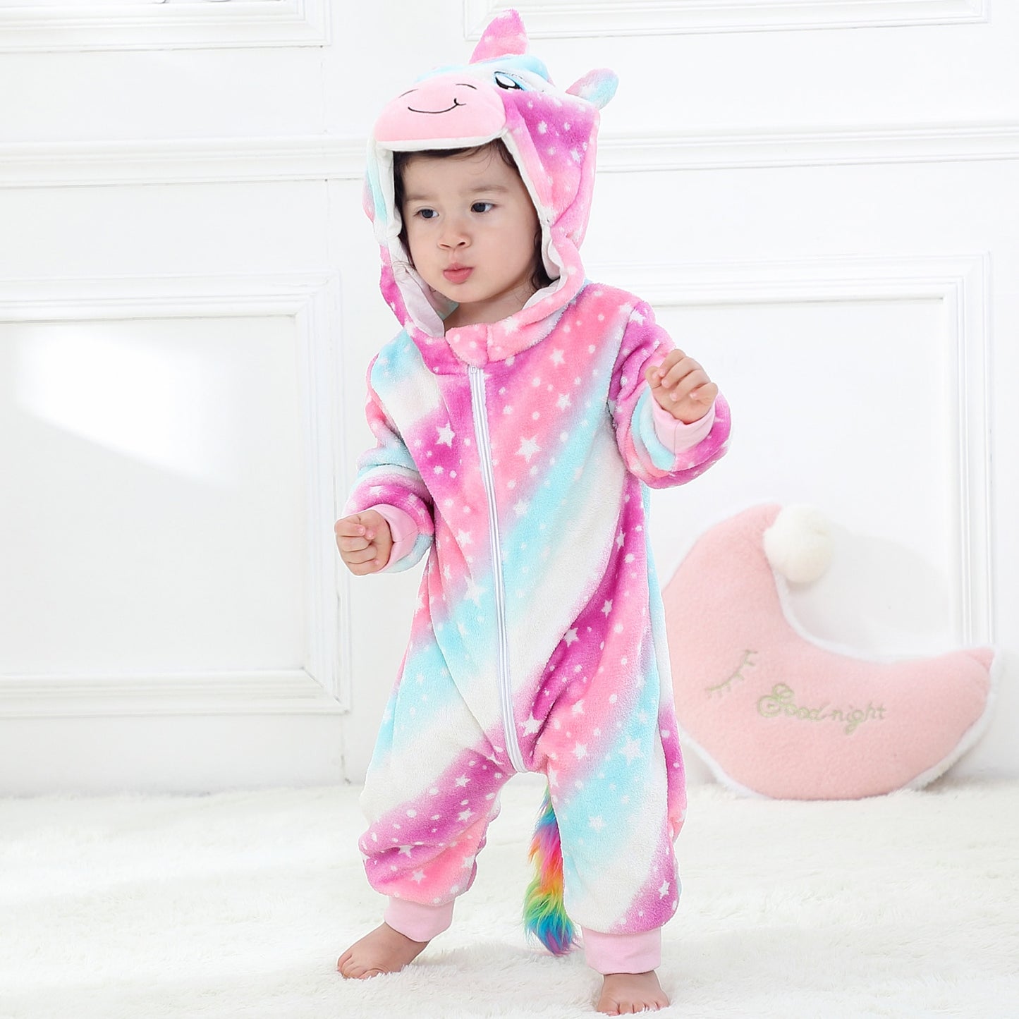 Baby Romper Unisex Pajamas or Costume Animal Onesies Jumpsuit