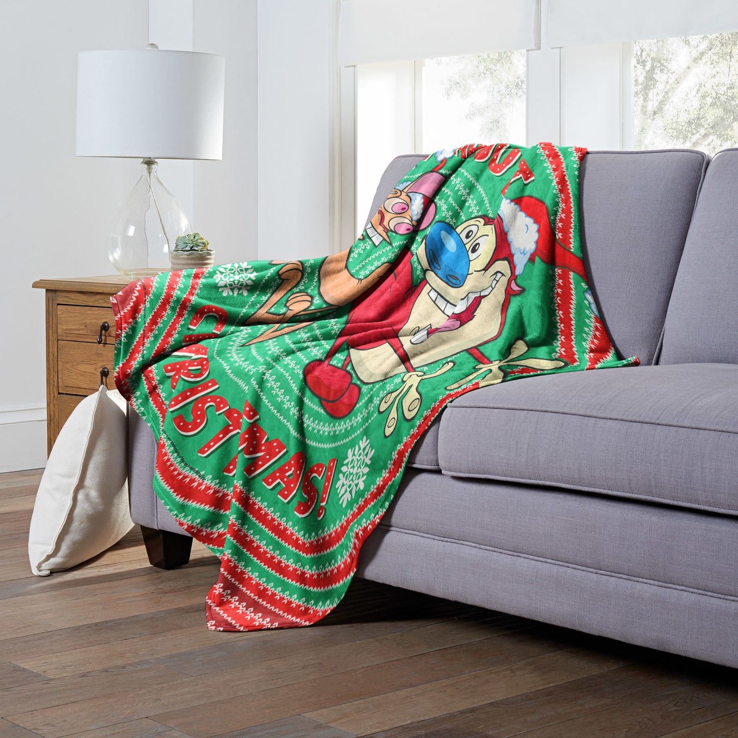 Ren and Stimpy Silk Touch Throw Blanket