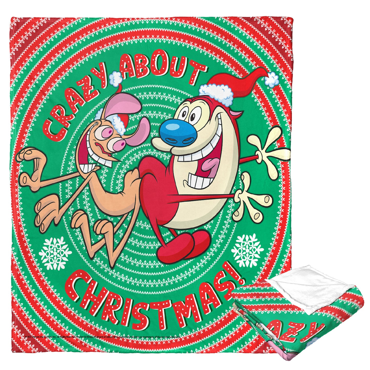 Ren and Stimpy Silk Touch Throw Blanket