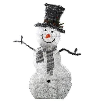 LED/Battery Operated Snowman Collapsible Decoration