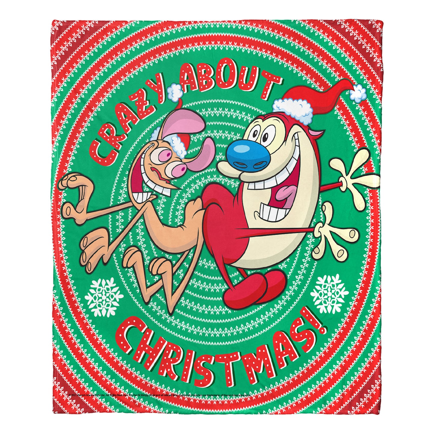 Ren and Stimpy Silk Touch Throw Blanket