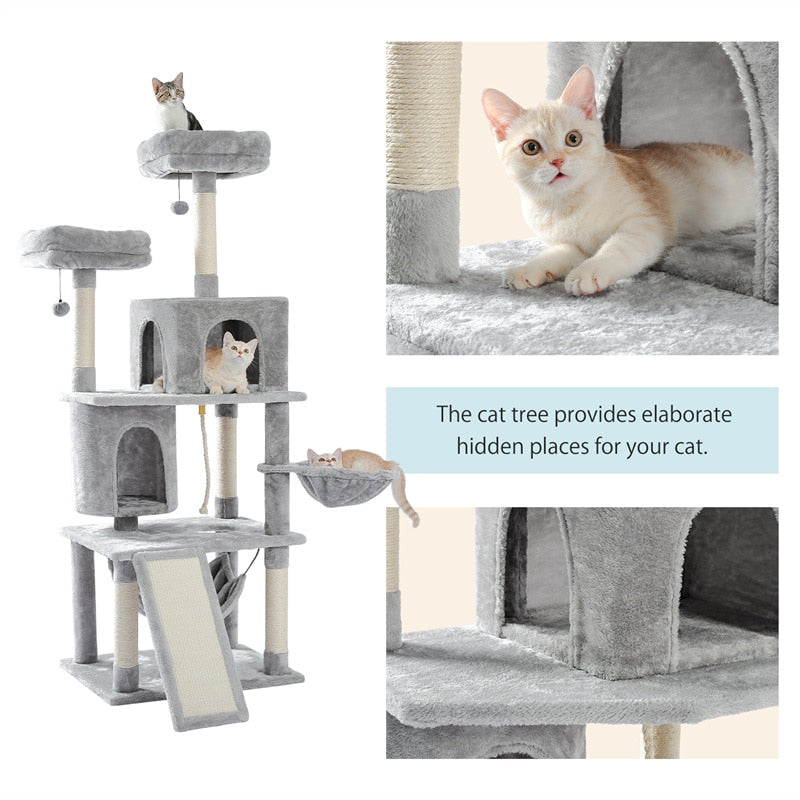 Sisal Cat Tree Bed House