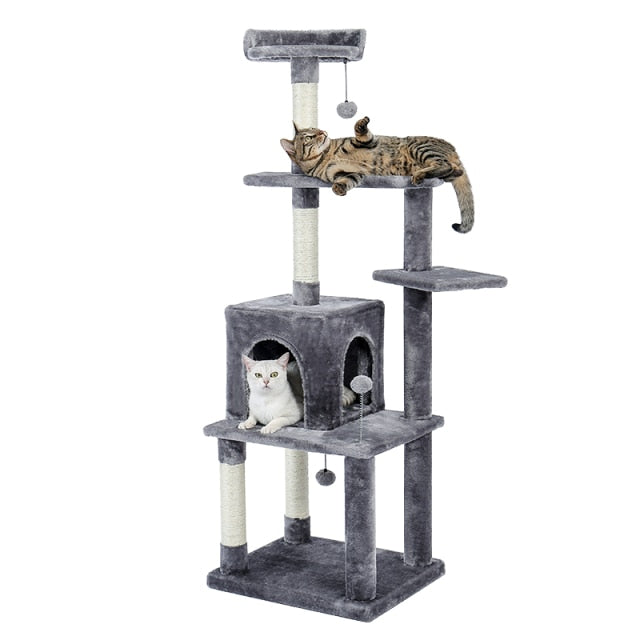 Sisal Cat Tree Bed House