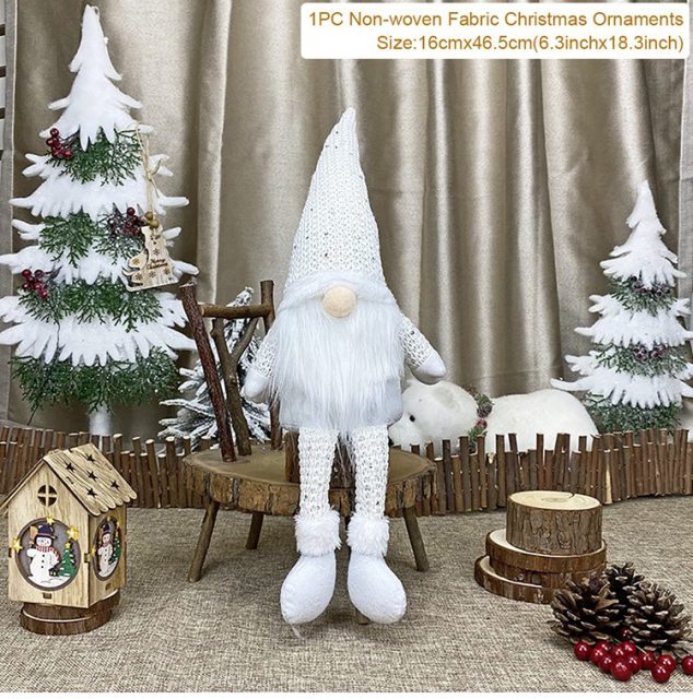 Gnome Christmas Faceless Doll