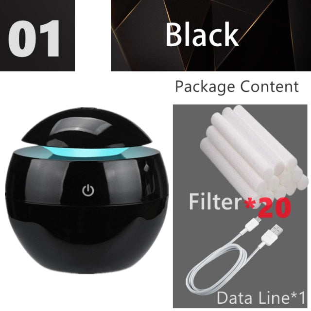 Mini Air Humidifier Ultrasonic USB Aroma Diffuser